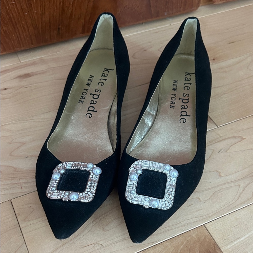 Kate Spade black flats